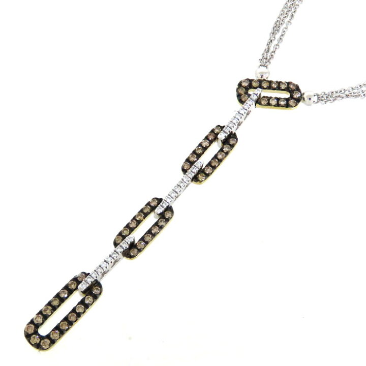 楽天市場】DAMIANI ダミアーニ インスィエメ ダイヤ ネックレス K18WG 