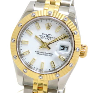 y|Cg3{ ő10~N[|ʌzROLEX bNX fCgWXg 179313 D 12P_Ch K18YG 750 CG[S[h SS XeX Rr x[_C  fB[X
