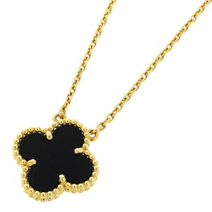 VanCleef&Arpels @N[t&A[y Be[W Anu IjLX lbNX K18YG 750 CG[S[h 41.5cm AWX^[t y_g fB[X y[J[dρz240101742575