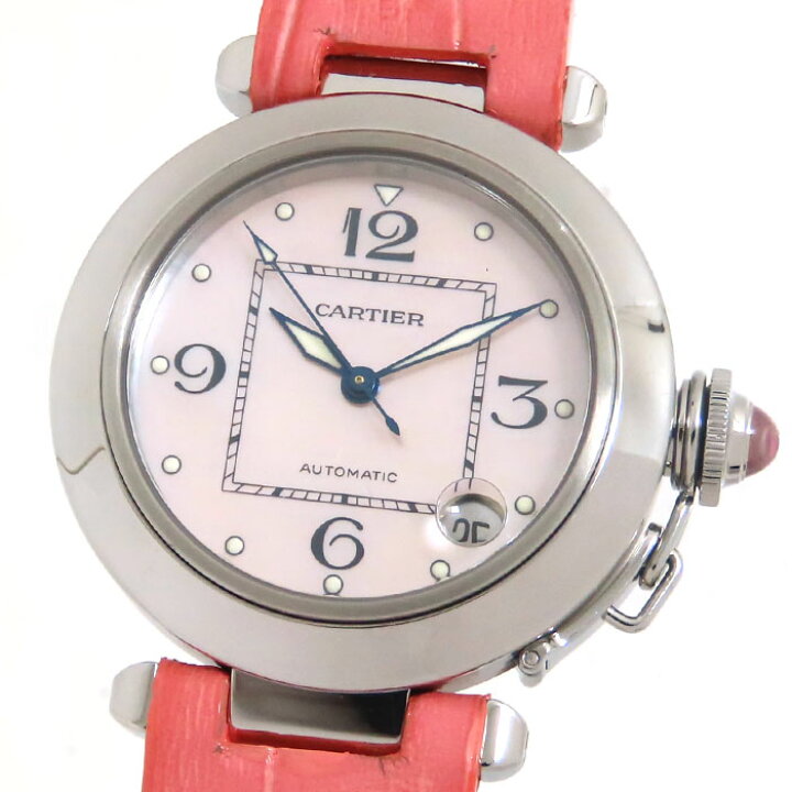 楽天市場】Cartier カルティエ パシャC W3106499 ピンクシェル文字盤  