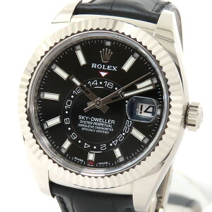 yN[|pōő3~ ʌ 10/9܂Łz ROLEX bNX XJChDG[ 326139 _ ubN K18WG 750 zCgS[h U[ AQ[^[  Y rv 