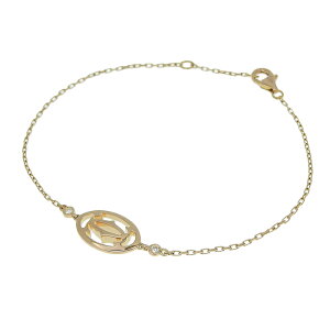 y|Cg15{ ő10~N[|ʌzCARTIER JeBG S hD[u C uXbg _C K18PG 750 sNS[h _Ch 18.5cm AWX^[t r ANZT