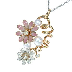 yN[|pōő3~ ʌ 11/1~11/11z MIKIMOTO ~Lg t[p[ _C lbNX K18WG K18PG 750 zCgS[h sNS[h p[ _Ch 47.5cm AWX^