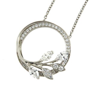 TIFFANY&Co eBt@j[ rNgA @C T[N X[ _C lbNX Pt950 v`i _Ch 0.39ct 40.5cm  ANZT[ [t fB[X  241001024007