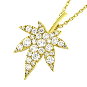 CHAR `[ ݂ `[t _C lbNX K18YG 750 CG[S[h _Ch 0.60ct 46cm AWX^[t gt ~W y_g  ANZT[ fB[X  240101807111