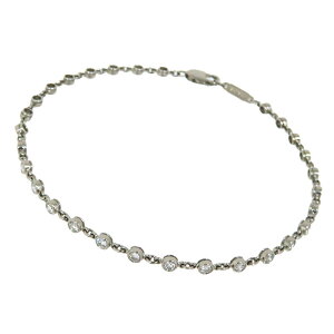 yő10~N[| ʌz TIFFANY & Co. eBt@j[ oCU[h _C uXbg Pt950 v`i _Ch 18.5cm r ANZT[ fB[X  240101806958