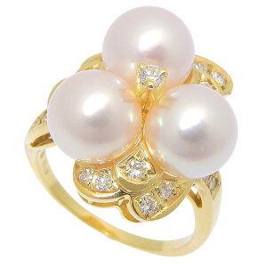 y10%OFFZ[ &ő10~N[| ʌz MIKIMOTO ~Lg 3P p[ _C O K18YG 750 CG[S[h p[ ^ _Ch 8.5 w ANZT[ fB[X 