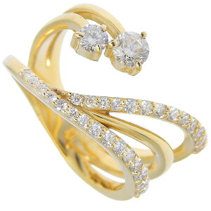 fUC _C sL[ O K18YG 750 CG[S[h _Ch 0.37ct 4 w ANZT[ fB[X  241100087529 