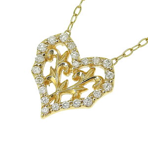 y|Cg10{ ő10~N[|ʌzagete AKbg n[g `[t _C lbNX K18YG 750 CG[S[h _Ch 0.18ct 51cm AWX^[t  ANZT[ 