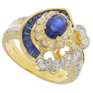 yő10~N[| ʌ 10/24 20z fUC Tt@CA _C O K18YG 750 CG[S[h Tt@CA 0.63ct 0.88ct _Ch 0.40ct 12 w ANZT[ fB[