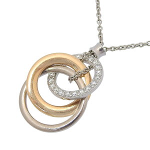 TIFFANY & Co. eBt@j[ 1837 C^[bLO T[N _C lbNX K18WG K18RG 750 CG[S[h [YS[h _Ch 40.5cm  ANZT[ fB[X  2410