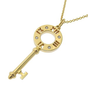 TIFFANY & Co. eBt@j[ AgX sAXh L[ _C lbNX K18YG 750 CG[S[h _Ch 46.5cm  ANZT[ fB[X  241001025859 