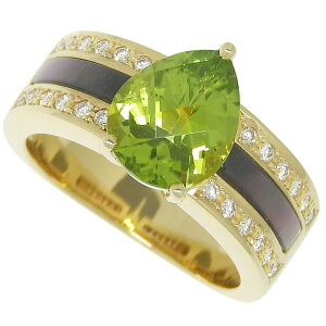 �y�|�C���g20�{�� �ő�10���~�����N�[�|�����ʌ��� �zTASAKI �^�T�L �f�U�C�� �y���h�b�g �_�C�� �V�F�� �����O K18YG 750 �C�G���[�S�[���h �y���h�b�g 2.60ct �_�C�������h 0.19ct �V�F�� 12�� �w�� 