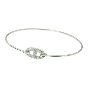 HERMES GX h VF[k_N _C oO K18WG 750 zCgS[h _Ch 0.32ct SH 13cm r ANZT[ fB[X  240101829974 