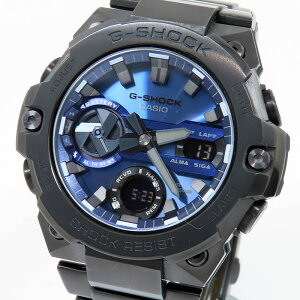 �y10���~�����N�[�|�����ʌ��� 1/1-1/5�z CASIO �J�V�I G-STEEL GST-B400 Series GST-B400BD-1A2JF �u���[������ SS �X�e�����X�X�`�[�� �r���v �\�[���[ �����Y �������� 241001026007