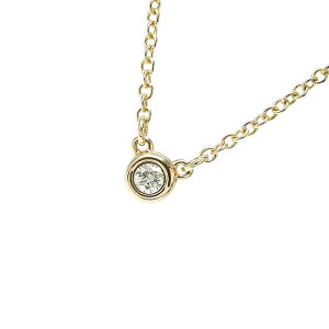 TIFFANY & Co. eBt@j[ oCU[h _C lbNX K18PG 750 sNS[h _Ch 42cm  ANZT[ fB[X  240101798086 