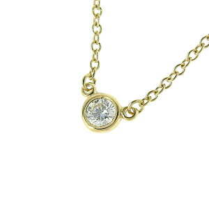 TIFFANY & Co. eBt@j[ oCU[h _C lbNX K18YG 750 CG[S[h _Ch 42cm  ANZT[ fB[X  240101829980 