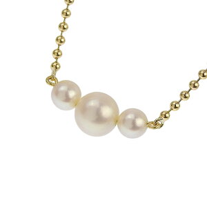 �y�ő�3���~�����N�[�|�� ���ʌ��� 4/1�`�z MIKIMOTO �~�L���g 3�A�p�[�� �l�b�N���X K18YG 750 �C�G���[�S�[���h �p�[�� �^�� 38cm ����� �A�N�Z�T���[ ���f�B�[�X �������� 241100090945 ��