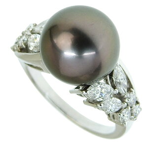 �y�|�C���g20�{�� �ő�10���~�����N�[�|�� ���ʌ���zMIKIMOTO �~�L���g �f�U�C�� �u���b�N�p�[�� �_�C�� �����O Pt950 �v���`�i �p�[�� �^�� �_�C�������h 0.85ct ��10.5�� �w�� �A�N�Z�T���[ ���f