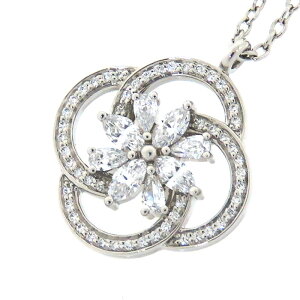 TIFFANY & Co. �e�B�t�@�j�[ �r�N�g���A �N���X�^�[ �_�C�� �l�b�N���X �X���[�� Pt950 �v���`�i �_�C�������h 40.5cm �y���_���g ����� �A�N�Z�T���[ ���f�B�[�X �������� 240101792275