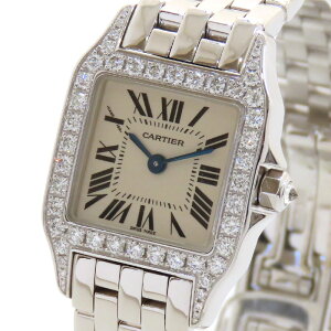 �y�ő�10���~�����N�[�|�� ���ʌ���z Cartier �J���e�B�G �T���g�X �h�D�����[�� SM WF9003Y8 �_�C���x�[�� �V���o�[������ K18WG 750 �z���C�g�S�[���h �����C �_�C�������h �d�r�� �N�H�[�c �r��