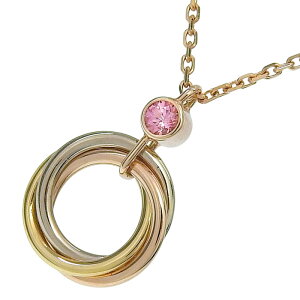 �y�ő�10���~�����N�[�|�� ���ʌ��� 4/13 20������z CARTIER �J���e�B�G �g���j�e�B �l�b�N���X K18YG K18WG K18PG 750 �X���[�J���[�S�[���h �s���N�T�t�@�C�A 37.5cm �A�W���X�^�[�t ����� �A�N�Z�T
