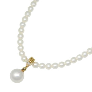 �y�ő�10���~�����N�[�|�����ʌ��� �z TASAKI �^�T�L �f�U�C�� �p�[�� �_�C�� �l�b�N���X K18YG 750 �C�G���[�S�[���h �p�[�� �^�� �_�C�������h 42cm ����� �A�N�Z�T���[ ���f�B�[�X �������� 2410