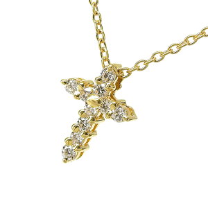 TASAKI �^�T�L �N���X �_�C�� �l�b�N���X K18YG 750 �C�G���[�S�[���h �_�C�������h 0.10ct 38.5cm �A�W���X�^�[�t ����� �A�N�Z�T���[ ���f�B�[�X �������� 241100103271 ��