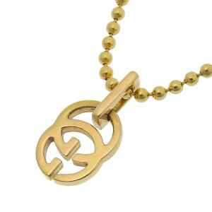 �y�ő�10���N�����N�[�|�� ���ʌ��� 5/18 20������z GUCCI �O�b�` GG���S �{�[���`�F�[�� �l�b�N���X K18YG 750 �C�G���[�S�[���h 45cm ����� �A�N�Z�T���[ ���f�B�[�X �������� 240101841907 ��