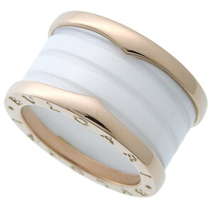 �y�ő�10���~�����N�[�|�� ���ʌ���z BVLGARI �u���K�� �r�[�E�[������ �Z���~�b�N �����O K18PG CE 750 �s���N�S�[���h �Z���~�b�N #50 10������ B-Zero1 �w�� �A�N�Z�T���[ ���f�B�[�X �������� 24110
