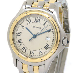 �y�|�C���g15�{�� �ő�10���~�����N�[�|�����ʌ��� �zCartier �J���e�B�G �p���e�[�� �N�[�K�[ �t�B�K�� LM W35006B6 �A�C�{���[������ K18YG 750 SS �C�G���[�S�[���h �X�e�����X �R���r 86.6g �r���v 