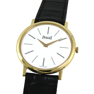 PIAGET �s�A�W�F �A���e�B�v���m XL P10175 GOA29120 �z���C�g������ K18YG 750 �C�G���[�S�[���h �ЊO�x���g ��52.1g �r���v �d�r�� �����Y ���������y�d��ρz241001026265