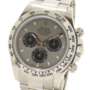 �y�ő�10���~�����N�[�|�� ���ʌ���z ROLEX �����b�N�X �R�X���O���t �f�C�g�i 116509 �����_�� �O���[������ K18WG 750 �z���C�g�S�[���h �����C �N���m�O���t �ۏ؏��t ��219.2g �r���v ������ ��