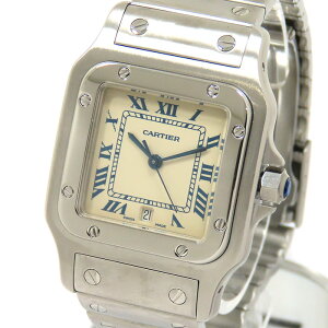 Cartier �J���e�B�G �T���g�X �K���x LM W20018D6 �A�C�{���[������ SS �X�e�����X�X�`�[�� ��81.8g �r���v �d�r�� �N�H�[�c �����Y ���������y�d��ρz241001029617