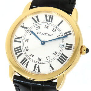 �y�ő�10���~�����N�[�|�����ʌ��� �z Cartier �J���e�B�G �����h�\�� �h�D �J���e�B�G LM W6700455 �V���o�[������ K18YG 750 SS �C�G���[�S�[���h �X�e�����X �ЊO�x���g �ۏ؏��t ��45.7g �r���v �d