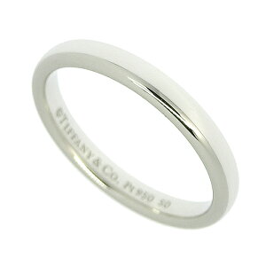 �y�ő�10���N�����N�[�|�� ���ʌ���z TIFFANY & Co. �e�B�t�@�j�[ �N���V�b�N�o���h �����O Pt950 �v���`�i 7.5�� �w�� 3.4g �A�N�Z�T���[ ���f�B�[�X �������� 241100104802 ��