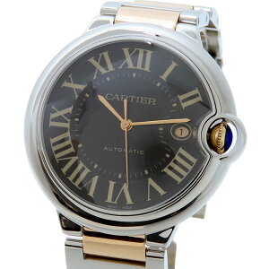 CARTIER �J���e�B�G �o���� �u���[ W6920032 �u���E�������� SS×K18PG �X�e�����X�X�`�[��×�s���N�S�[���h ��144.3g �r���v �������� �����Y �������� �y�d��E���Ԓ����ρz 241001031222