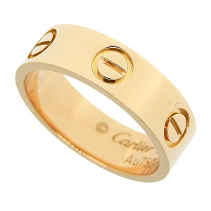 CARTIER �J���e�B�G ���u �����O K18PG 750 �s���N�S�[���h 50 10������ �w�� 5.2g �A�N�Z�T���[ ���f�B�[�X �������� 240101856261 ��