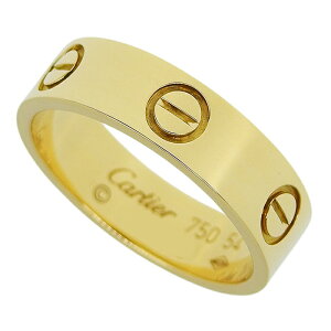 �y�ő�10���~�����N�[�|�����ʌ��� �z CARTIER �J���e�B�G ���u �����O K18YG 750 �C�G���[�S�[���h 54 14������ �w�� 5.8g �A�N�Z�T���[ ���f�B�[�X �������� 240101856263 ��