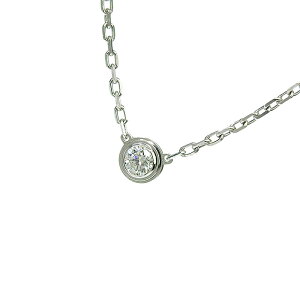 �y�ő�10���~�����N�[�|�� ���ʌ��� 4/13 20������z CARTIER �J���e�B�G �_���[�� SM �_�C�� �l�b�N���X K18WG 750 �z���C�g�S�[���h �_�C�������h 38cm �A�W���X�^�[�t ����� 3.0g �A�N�Z�T���[ ���f