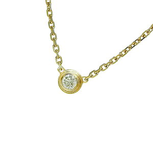 CARTIER �J���e�B�G �_���[�� XS �_�C�� �l�b�N���X K18YG 750 �C�G���[�S�[���h �_�C�������h 37.5cm �A�W���X�^�[�t ����� 2.1g �A�N�Z�T���[ ���f�B�[�X �������� 240101856389 ��