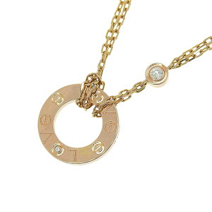�y�ő�10���~�����N�[�|�����ʌ��� �z CARTIER �J���e�B�G ���u�T�[�N�� �_�C�� �l�b�N���X K18PG 750 �s���N�S�[���h �_�C�������h 38cm �A�W���X�^�[�t ����� 6.0g �A�N�Z�T���[ ���f�B�[�X ����