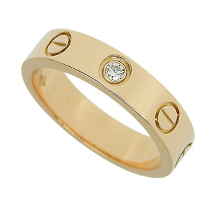 �y�ő�10���~�����N�[�|�� ���ʌ��� 4/13 20������z CARTIER �J���e�B�G �~�j���u 1P �_�C�� �����O K18PG 750 �s���N�S�[���h �_�C�������h #45 5������ �w�� 3.8g �A�N�Z�T���[ ���f�B�[�X �������� 2