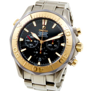 �y�ő�10���~�����N�[�|�� ���ʌ���z OMEGA �I���K �V�[�}�X�^�[ 300 �v���t�F�b�V���i�� �A�����J�Y�J�b�v 2294.50.00 �u���b�N������ Ti �`�^�� K18PG �s���N�S�[���h ��137.9g �r���v �������� ��