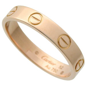 CARTIER �J���e�B�G �~�j���u �����O K18PG 750 �s���N�S�[���h ��52 12�� �w�� 3.0g �A�N�Z�T���[ ���f�B�[�X �������� �y�d��ρz 240101856402 ��