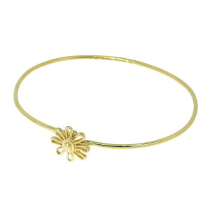TIFFANY & Co. �e�B�t�@�j�[ �p���}�E�s�J�\ �f�C�W�[ �o���O�� K18YG 750 �C�G���[�S�[���h ��17.5cm �u���X���b�g �r�� 9.1g �A�N�Z�T���[ ���f�B�[�X �������� 241100104927 ��