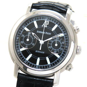 AUDEMARS PIGUET �I�[�f�}�s�Q �W���[�� �I�[�f�} �N���m�O���t ���{����50�{ 25859ST.O.0001CR �u���b�N������ SS �X�e�����X�X�`�[�� ���U�[ �ۏ؏��t ��69.7g �r���v ������ �����Y �������� 241001032740