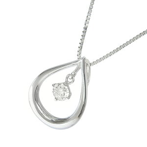 TASAKI �^�T�L �f�U�C���_�C�� �l�b�N���X K18WG 750 �z���C�g�S�[���h �_�C�������h 0.21ct �`49.5cm �A�W���X�^�[�t ����� 4.6g �A�N�Z�T���[ ���f�B�[�X �������� 241100107906 ��