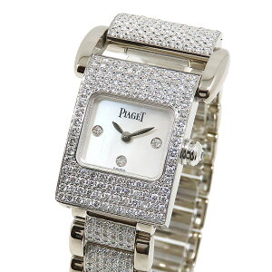 �y�ő�10���N�����N�[�|�� ���ʌ���z PIAGET �s�A�W�F �~�X �v���g�R�[�� 5224 �V�F�������� K18WG 750 �z���C�g�S�[���h �_�C�������h ��84.4g �r���v �d�r�� ���f�B�[�X ���������y�d��E�d�r��