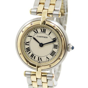 Cartier �J���e�B�G �p���e�[�� ���@���h�[�� SM W25030B6 �A�C�{���[������ K18YG 750 × SS �X�e�����X�X�`�[�� ��45.4g �r���v �d�r�� ���f�B�[�X ���������y�d��E�d�r�����ρz241001031718